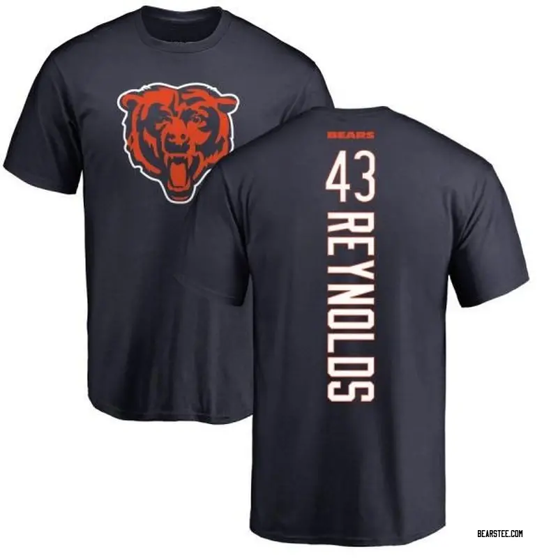 Rashaad Reynolds Chicago Bears Men's Navy Pro Line Backer T-Shirt -