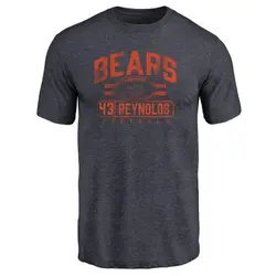 Rashaad Reynolds Chicago Bears Men's Navy Pro Line by Branded Flanker Tri-Blend T-Shirt -